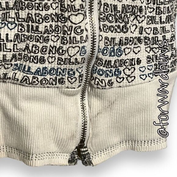 Reversible Billabong Full Zip Hoodie - Size Estimate: Small - Picture 13 of 14